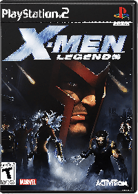 X-men Legends Playstation 2 US box art